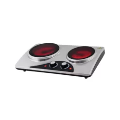 כירה חשמלית כפולה קרמית 2100W