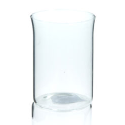 כוס חתן זכוכית עדינה ללא ידית