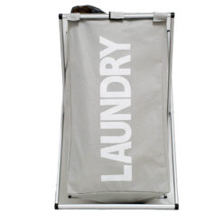 סל כביסה מתקפל מבד מסגרת אלומיניום