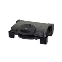 טוסטר לחיצה גריל פלטות מתחלפות שחור